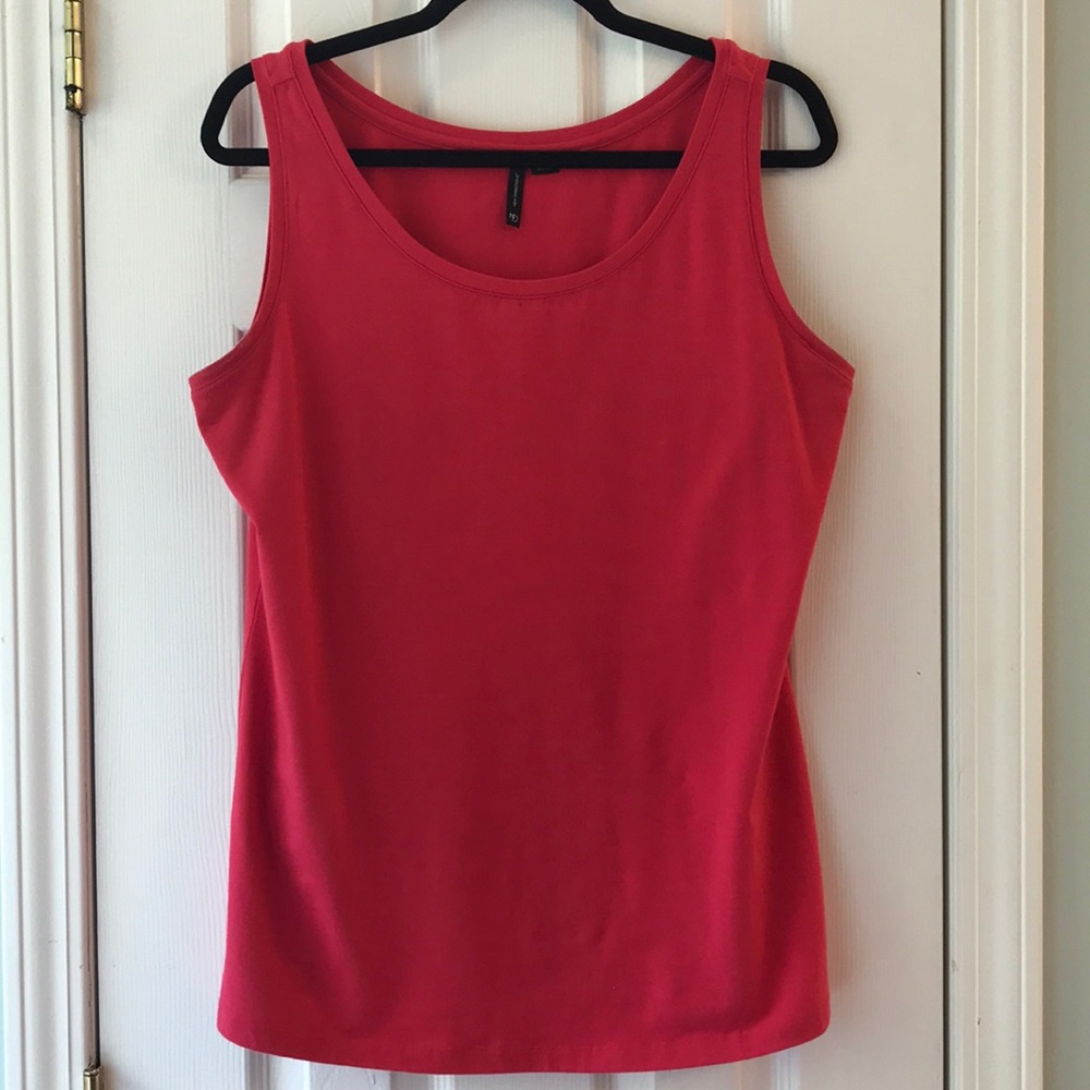 NWOT New Directions Hot Pink Tank Top